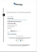 Internal Auditor - Certificate